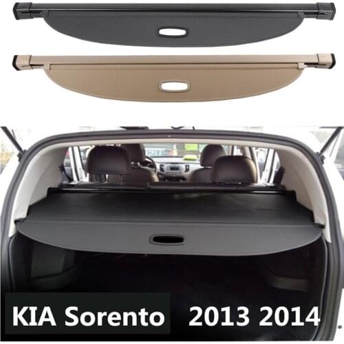 For Kia Sorento 2019 2018 2015-2017 2013-2014 2009-2012 2020 Rear Trunk Cargo Cover Security Shield Screen shade Car Accessories