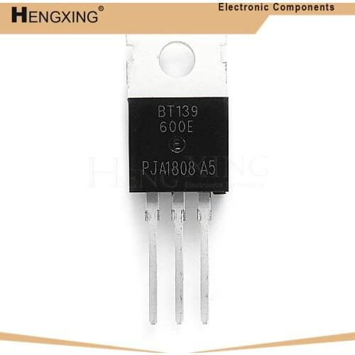 10piece BT139-600E BT139-600 BT139 TO-220 In Stock