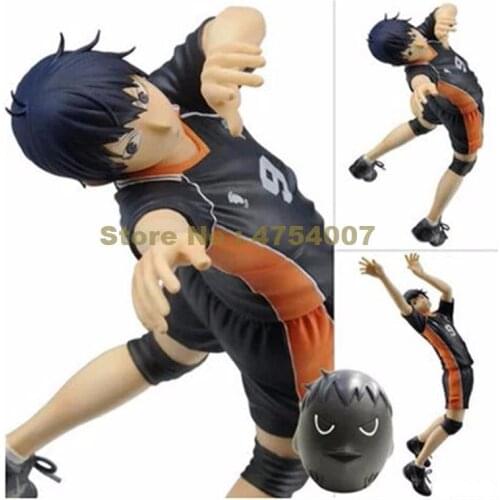 Anime haikyuu!! kageyama tobio pvc action figure model 17cm Toy