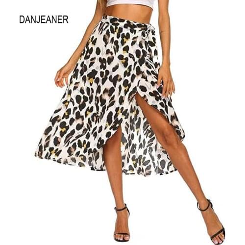 DANJEANER High Waist Skirts For Women