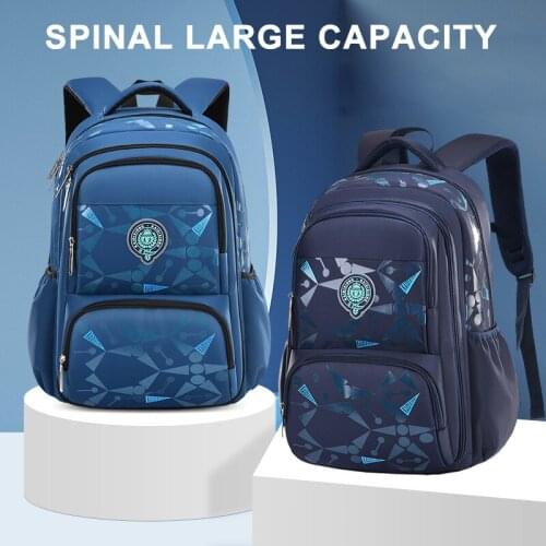 Childrens Backpack Large Capacity Orthopedic Rucksack For Teenager Boys Girls School Student Bag Travel Pack Mochila Infantil