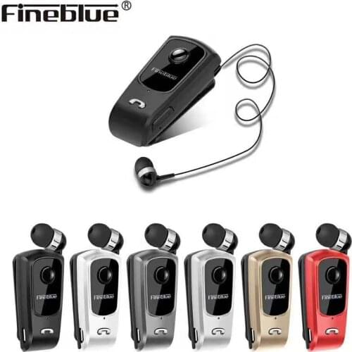 FineBlue F920 Wireless Bluetooth 4.1 call vibration reminder Headphone Headset retractable style Bluetooth earphone