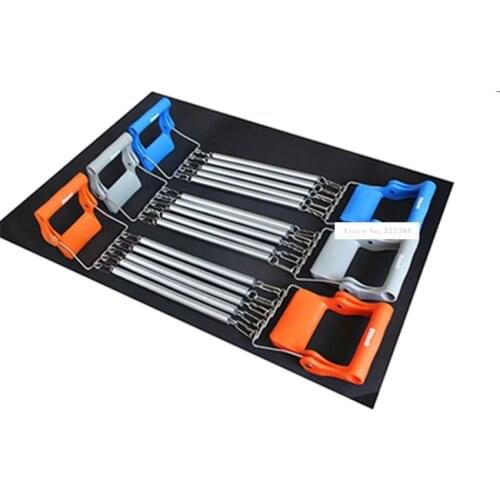 Fitness Gym Carbon steel Muscles Exercise Workout Spring Chest Expander Resistance Bands 1701 Multi-function 5 Tube Bands