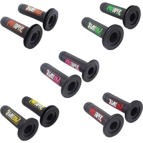Handlebar Handle Gel Grips Pro Taper Fit For 7/8" Handlebar Rubber Gel Hand Grips Dirt Pit Bike Motocross