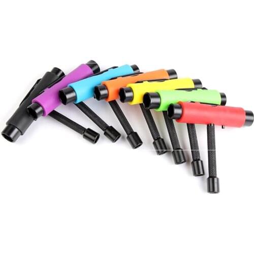 Professional All-in-one T-type Skate Tool T-skating L-shaped Screwdriver Socket Multi-functional Skateboard Adjusting T-tool