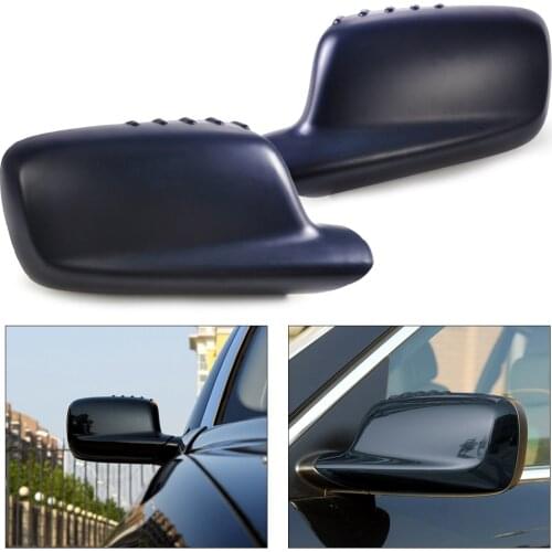 51167074235 51167074236 2pcs Door Mirror Cover Cap Case Fit for BMW 3 7 Series E46 E65 E66 330Ci 328Ci 745i 750i 750Li 760i