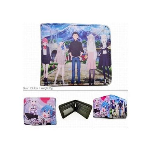 LISM Life in a different world zero A253223 Fashion Anime Wallet Bags Wallets Coins Casual Purses Card Unisex Gifts Birthday
