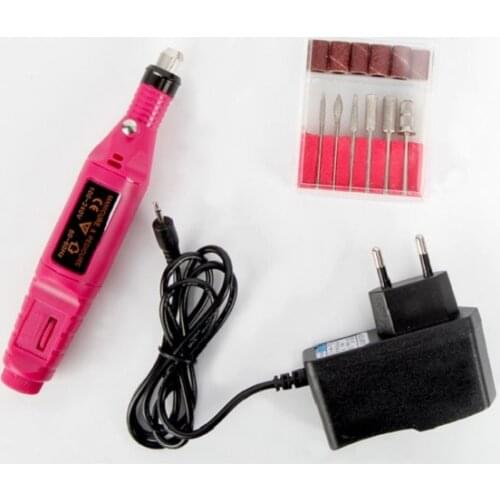 NEW Diamond Mounted Point Nail Files Sanding Paper for Shaping and Filing Nails Polishing Dremel Rotary Tools