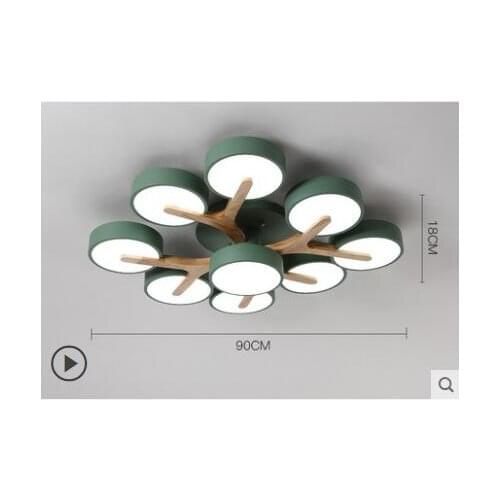 Living room ceiling lamp Nordic lamps and lanterns simple modern atmospheric household bedroom lamp Japanese style