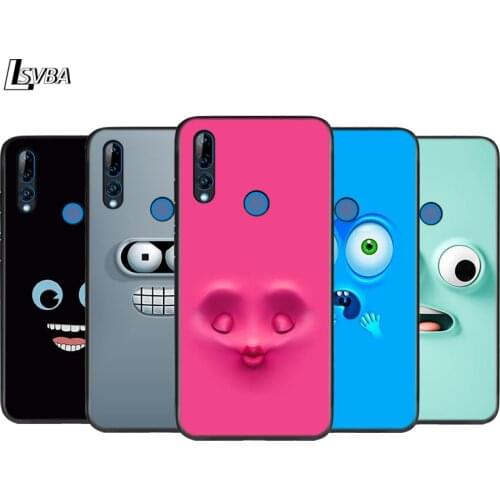 Silicone Cover 3D Funny Face For Honor 9 9X Lite 9S 9A 9C 8 8A Prime 8X MAX 20 30 7A 7C Pro Plus Phone Case