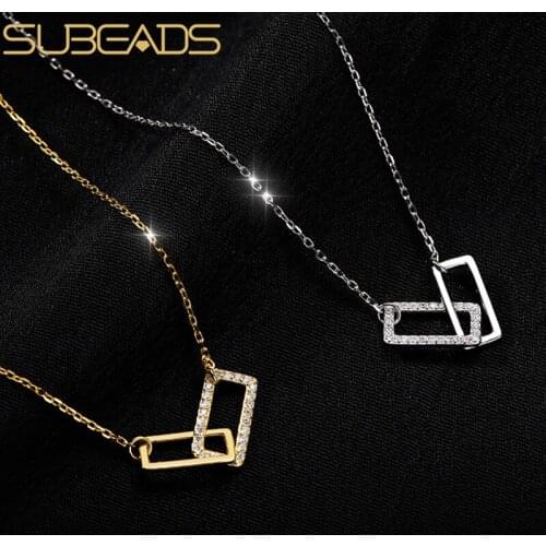 Subeads Silver Necklaces