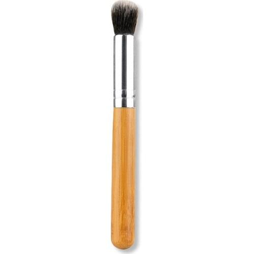 1PCS Professional Makeup Brushes Bamboo Handle Powder Concealer Liquid Foundation Makeup Tools Short Nasal Shadow Brush
