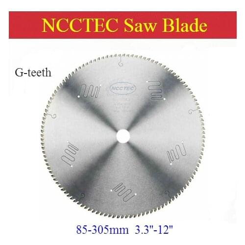 3.3'' - 12'' inch Ultra thin Carbided saw blade for cutting wood,aluminum,Paint free board,MF,MFC,MFMDF | 85-305mm Silencer hole