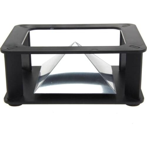 3D Hologram Application Projector Display Type Indoor pyramid Hologram Display Pyramid Projector Luxury Showcase For Smartphone