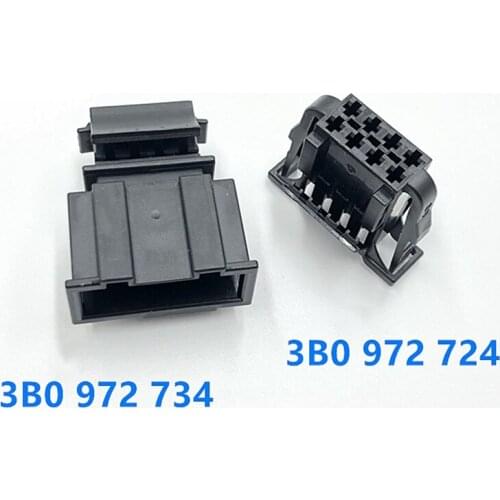 1.5mm kit 8 Pin/Way Anti-Theft Switch Plug Automotive Waterproof Connector Polig STECKER For AUDI Volkwagen SKODA 3B0972724/734