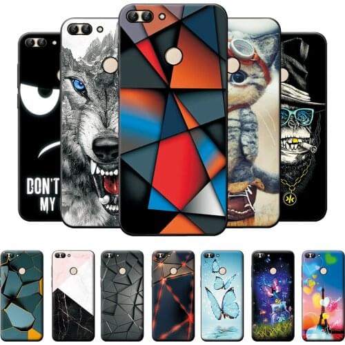 Huawei P Smart Case For Huawei P Smart Back Cover For Huawei P Smart 2018 Case TPU Silicone Bumper P Smart 2018 5.65"