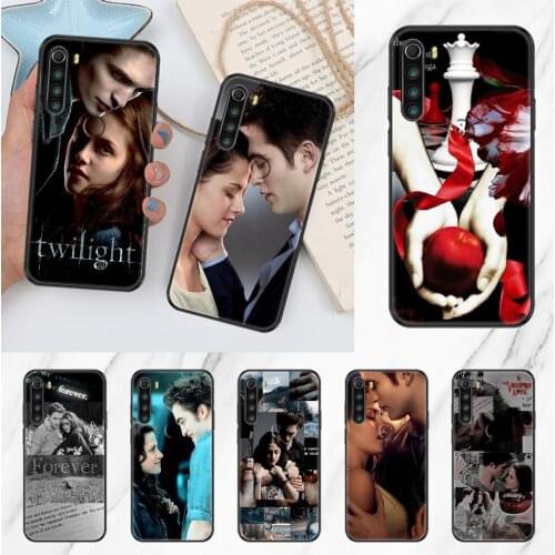 Movie Twilight Saga Phone case For Xiaomi Redmi Note 7 7A 8 8T 9 9A 9S 10 K30 Pro Ultra black luxury shell pretty cell cover 3D