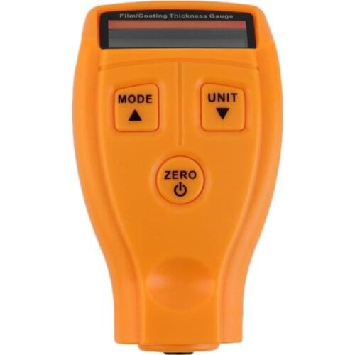 GM201 paint thickness tester Min LCD Digital Automotive Car Paint Coating Thickness Gauge Meter Probe Tester Measuring Tool