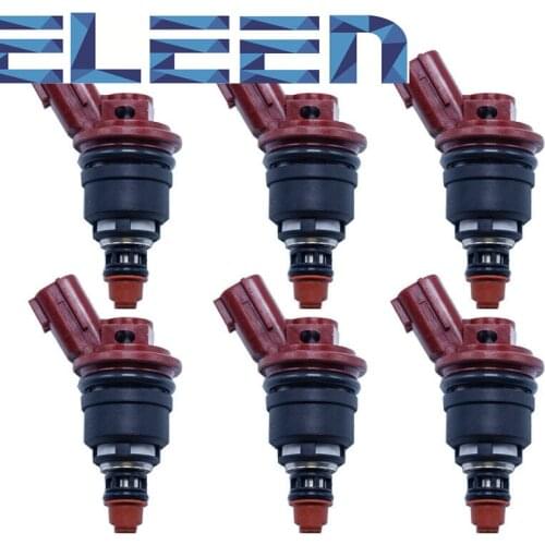 Deleen6x High impedance Fuel Injector 16600-53J00 / FJ356 For Nissan Car Accessories