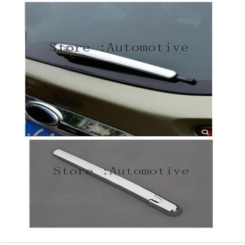 For Ford Escape Kuga 2013 2014 2015 2016 2017 2018 Chrome Rear Window Wiper Arm Blade Cover Trim Overlay Nozzle