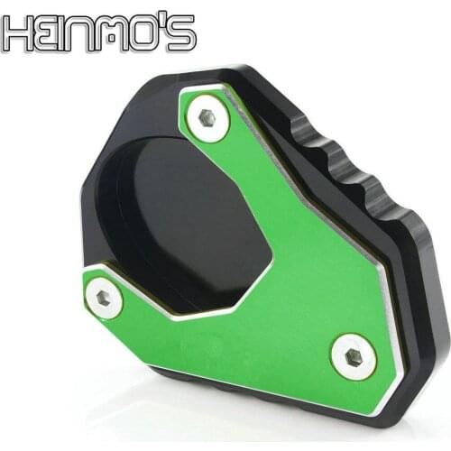 For Kawasaki Z400 Z 400 2018 2019 Ninja 400 for Kawasaki NINJA 400 Motorcycle Enlarger Plate Kickstand Side Stand Extension Pad