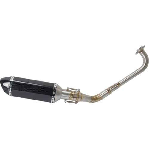 For Yamaha Nmax 155 / 125 Nmax155 Nmax125 (2015-2017) Exhaust Pipe Full System Motorcycle Slip On Muffler Escape Moto Front Tube