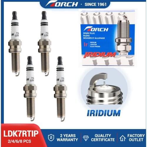 Iridium Platinum Candles China Original TORCH Spark Plugs YR7SII33U/SILZKR7B11/VXUH22I/RER10WMPB4/LDK7RTIP