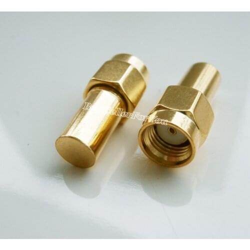 1Pcs RP SMA Connector 1W RPSMA Connector 1watt Male Plug RF Coaxial Termination Loads DC- 3.0GHz 50 Ohm Dummy Load