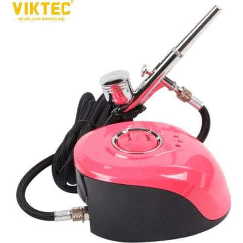 Viktec Airbrush Mini Spray Gun Multi-Function 35PSI Dual-Action Airbrush with Compressor Portable Car Painting Tool