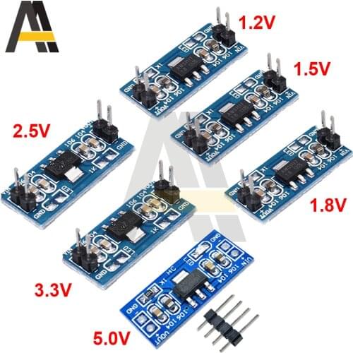 1pcs LM1117 AMS1117 4.5-7V turn 1.5V 1.8V 2.5V 3.3V 5V DC-DC Step down Power Supply Module For Bluetooth-compatible Raspberry pi