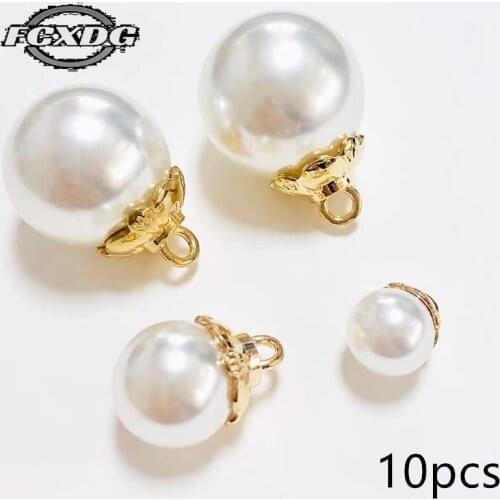 Beautiful Pearl Buttons for Shirt Sewing Material Sewing Accessories Buttons for Clothes Fashion Decorative Buttons for Clothing
