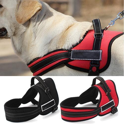 Luxury Saddle Style Dog Straps Hand Grip Dogs Pet Towser Pulling Sports Harness Vest