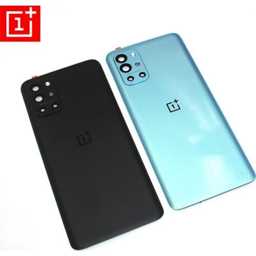Oneplus 9R Back Cover Glass High Quality Rear Door Housing Case Replacement For One Plus 9 R LE2101 With Camera Lens 6.55 Inch