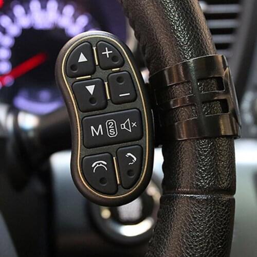 Universal Car Steering Wheel Controller 8 Buttons Multi-function Steering Wheel Controller Wireless DVD GPS Navigation Radio