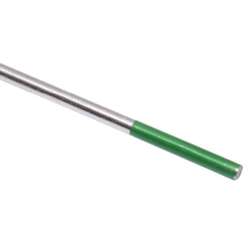 1.0 x 175mm Green Tip WP Type TIG Welding Pure Tungsten Electrode Pack of 10