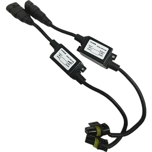 1 Pair HID High Quality Anti-RF Interference EMC Filter Warning Canceller Car HID Xenon Light Warning Canceller EMC Filter Wire