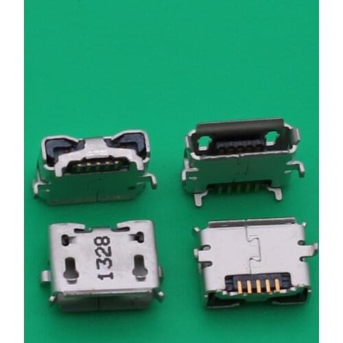 1pcs 5pin Micro USB Charging Port Plug Dock Connector Socket Repair Parts Replacement