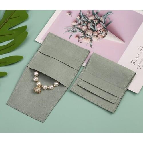 10pcs Microfiber Jewelry Packaging Velvet Pouches for Wedding Ring Earrings Necklace Christmas Presents Small Favor Gift Bag