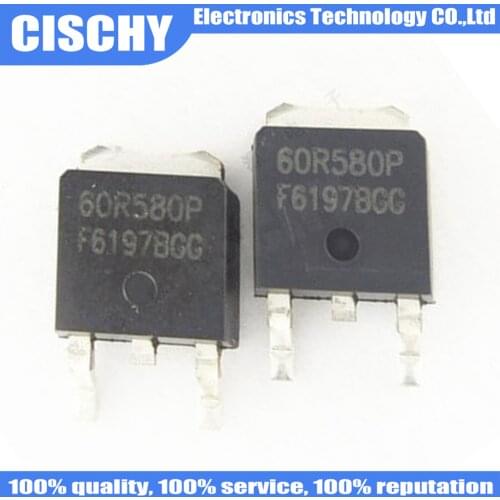 10pcs MMD60R580P TO252 60R580P SOT 60R580 TO-252