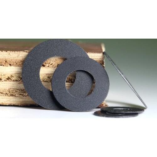 100Pcs Black PVC Ultra thin flat washer Plastic M2 M2.5 M3 M4 M5 M6 M8 M10