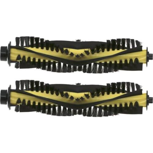 2Pcs Vacuum Cleaner Main Brush for NEATSVOR X500 Robot Vacuum Cleaner Accessories