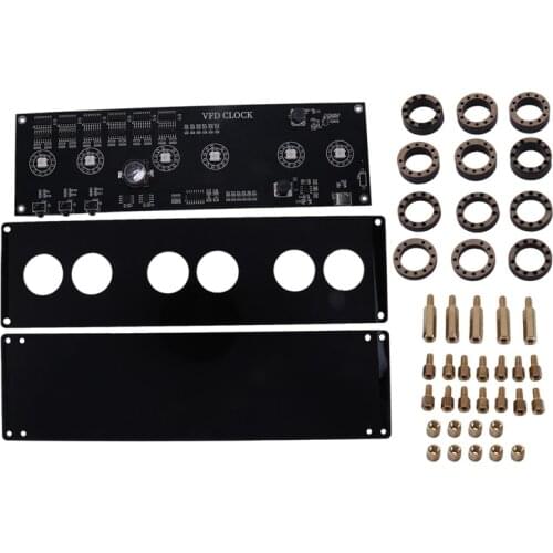 Promotion! Retro Clock IV11 Fluorescent Tube Clock VFD DIY Kit Boyfriend Gift Analog Luminous Tube Without Tube