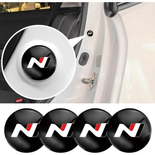 Car Door Shock Stickers Absorber Soundproof Pad For Hyundai Tucson Solaris I30 Creta Ix35 I40 IX20 Veloster Buffer Stickers