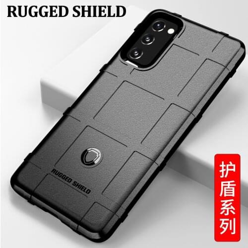 Case for Galaxy S20 FE 4G SM-G780 Heavy Duty Armor Rugged Shield Shockproof Soft TPU Cover For Samsung Galaxy S20 FE 5G SM-G781B