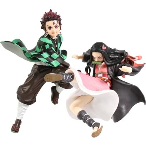 Demon Slayer Figure VIBRATION STARS 18cm Kamado Nezuko PVC Model Toys Figurine Toy