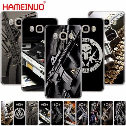 Nice Weapons Rifle Guns Sniper pistol bullet fashion cover phone case for Samsung Galaxy J1 J2 J3 J5 J7 MINI ACE 2016 2015 prime