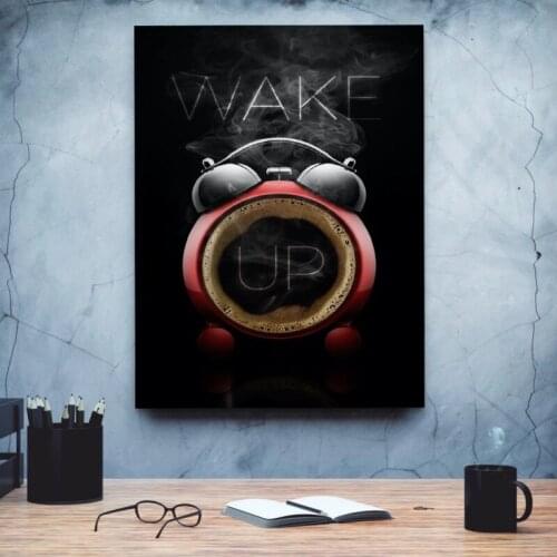 Canvas Painting Home Decor Picture Always Remind Yourself Clock Modern Printed Modular Poster For Living Room Wall Art No Frame