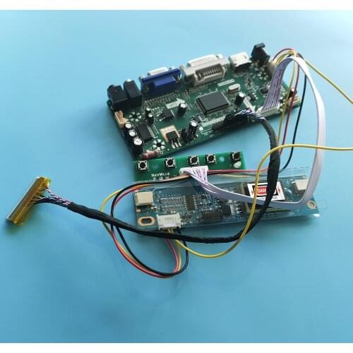 Kit for driver Screen DIY panel Controller Board 2 lamps M170EG01 VF/M170EG01 VG 30pin HDMI+DVI+VGA LCD Audio 1280X1024