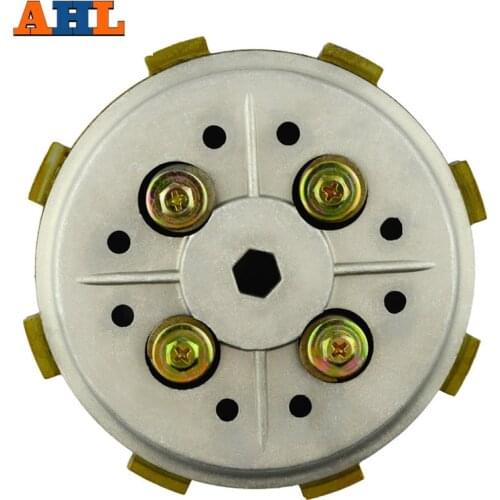 Clutch Drum Assy Basket (4pcs Friction Clutch Plates & 3pcs Iron Plates) For YAMAHA YBR125 YBR 125 2002-2013