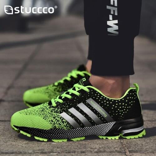 Sneakers Men Lightweight Breathable Mesh Lace-up Walking Shoes Soft Comfortable Casual Couple Running Shoes Women Fashion 2021